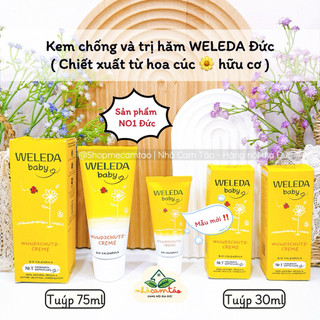 (Date: 2027/2028) Kem chống hăm hữu cơ WELEDA Đức