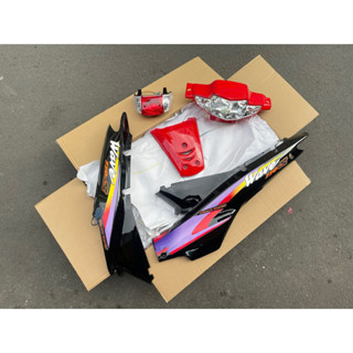  Bộ Dàn Áo - Bộ vỏ nhựa xe Wave alpha Wave ZX Wave nhỏ ABS  kèm tem  