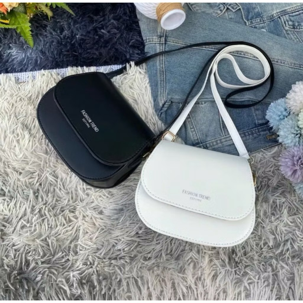 Túi Xách Nữ DH Da Trơn Dáng Hộp Bầu Nắp Cài Có Quai Đep Chéo Đeo Vai Thích Hợp Cho Chị Em Mang Đi Ti