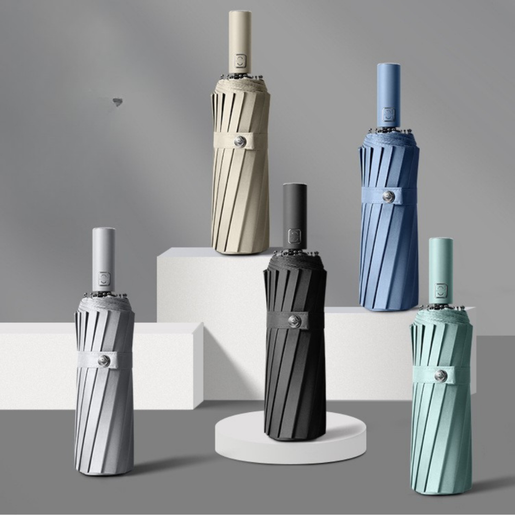 Ô Dù Che Mưa Đi Nắng 3 Lớp ZOTA  8 Nan Mở Tự Động Thủ Công Gấp Nhỏ Gọn Cầm Tay 2 Chiều Chống Thấm