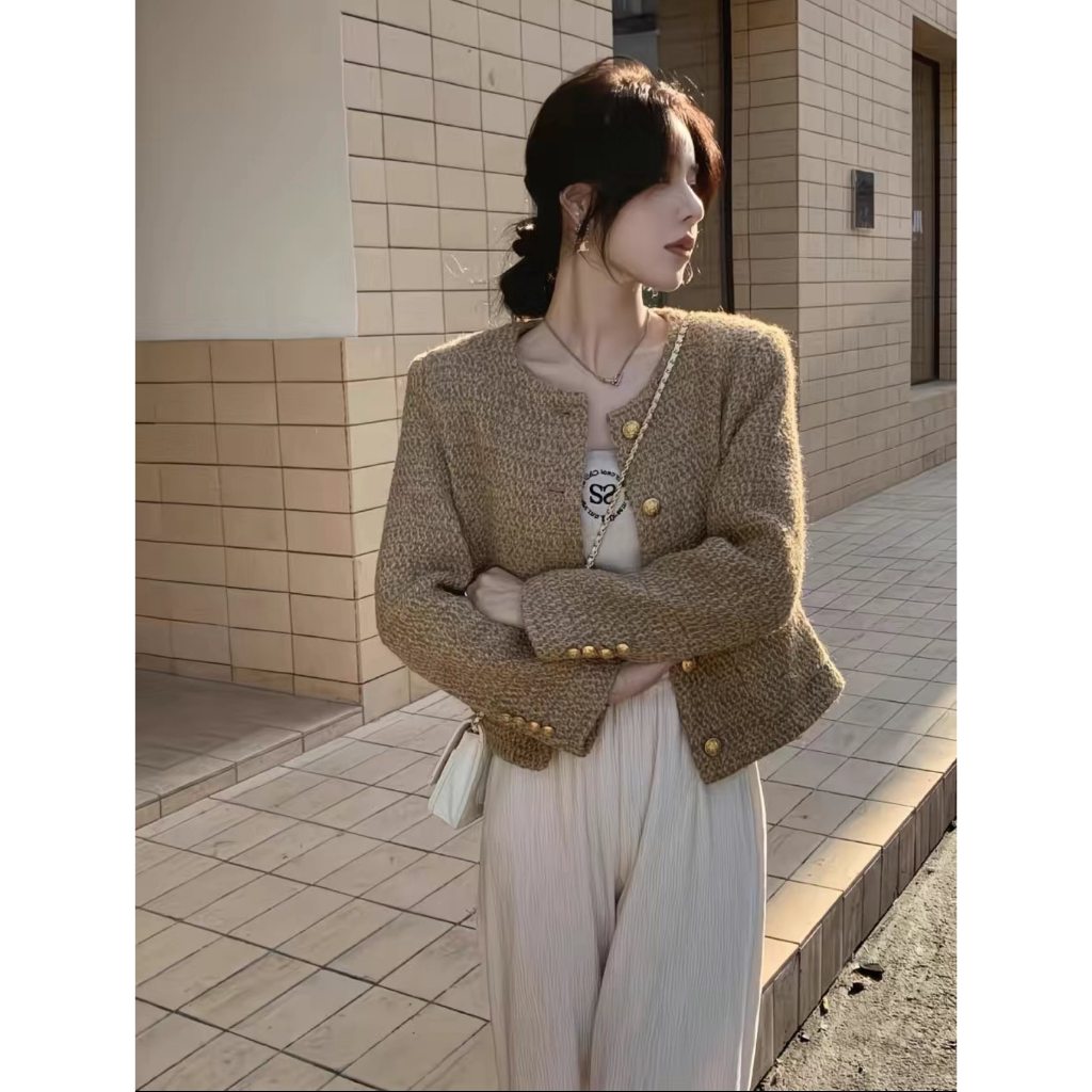 LALASHOP _ Áo khoác tweed sang sịn mịn dành cho nữ | BigBuy360 - bigbuy360.vn