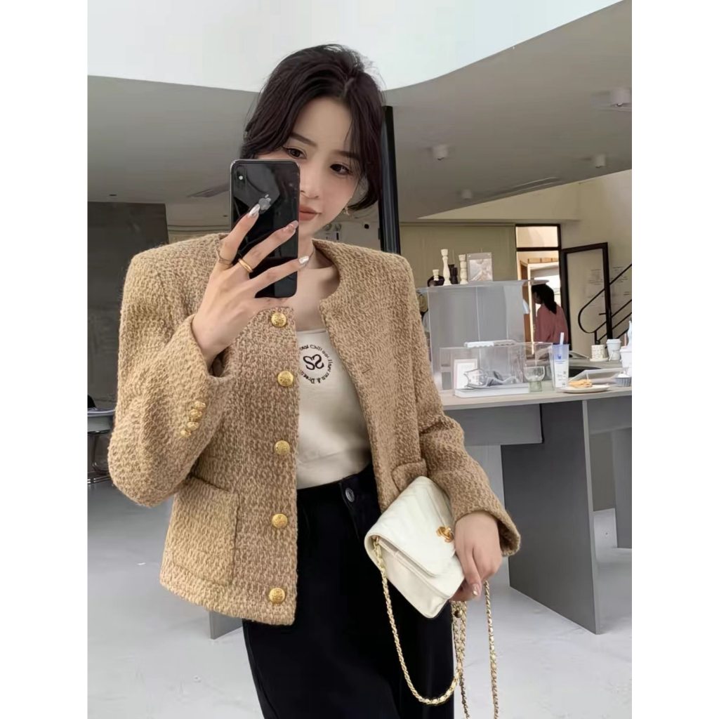 LALASHOP _ Áo khoác tweed sang sịn mịn dành cho nữ | BigBuy360 - bigbuy360.vn