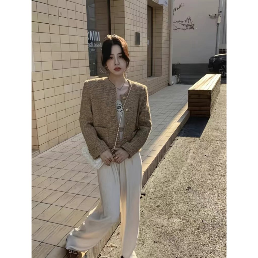 LALASHOP _ Áo khoác tweed sang sịn mịn dành cho nữ | BigBuy360 - bigbuy360.vn