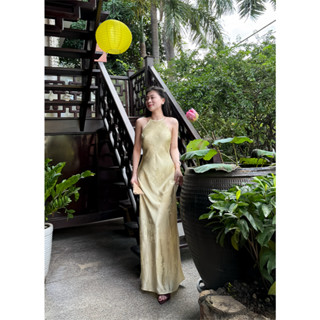  LYC FASHION - THIÊN ĐIỆP đầm lụa yếm gấm 