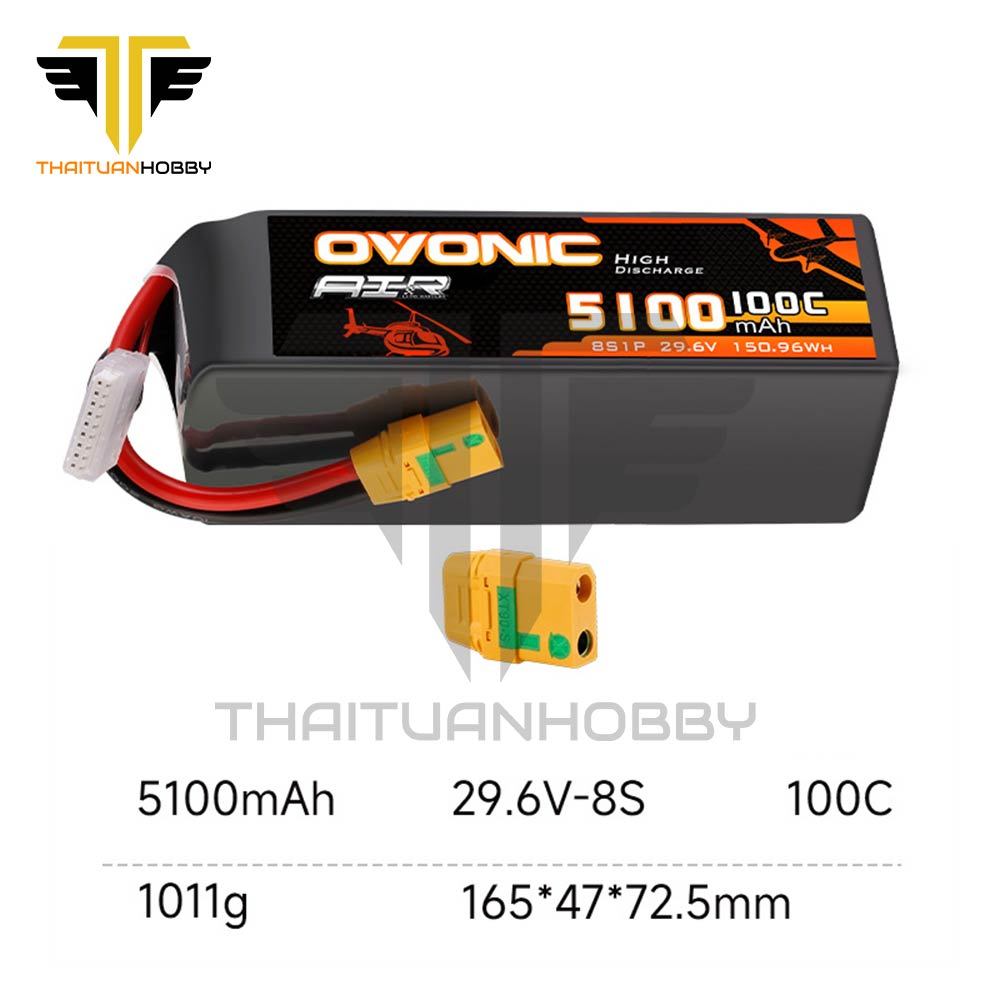 Ovonic Air 5100mah 6s 100c Xt90