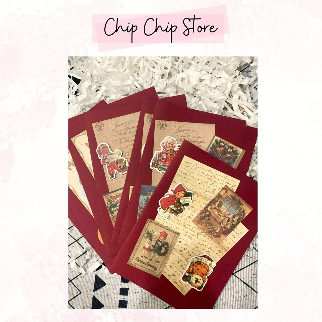 Thiệp Giáng sinh handmade size A5