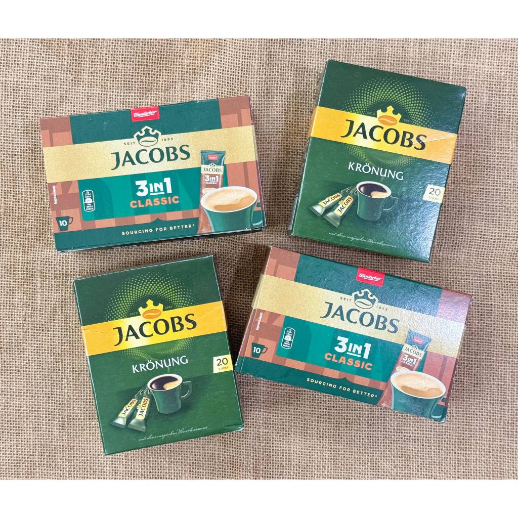 Cà phê hòa tan Jacobs 2in1 và 3in1 Đức