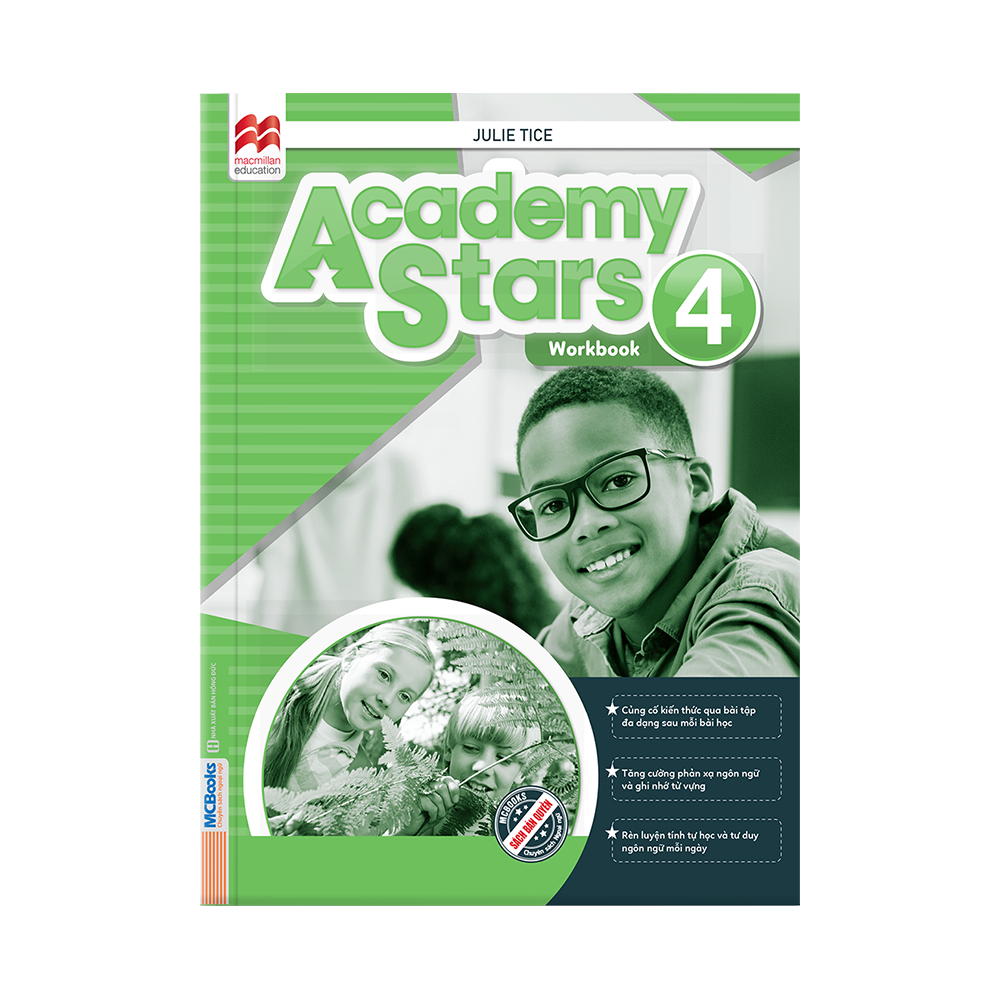 Sách - Academy Stars Workbook 4 - MC