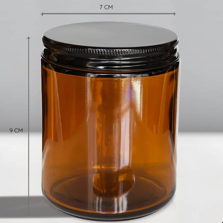 [Giá Sỉ] 1 Thùng 72 Ly/Hũ Thủy Tinh Làm Nến Thơm 250ml Có Nắp Vặn Nhôm – Nguyên Liệu Làm Nến Handmad