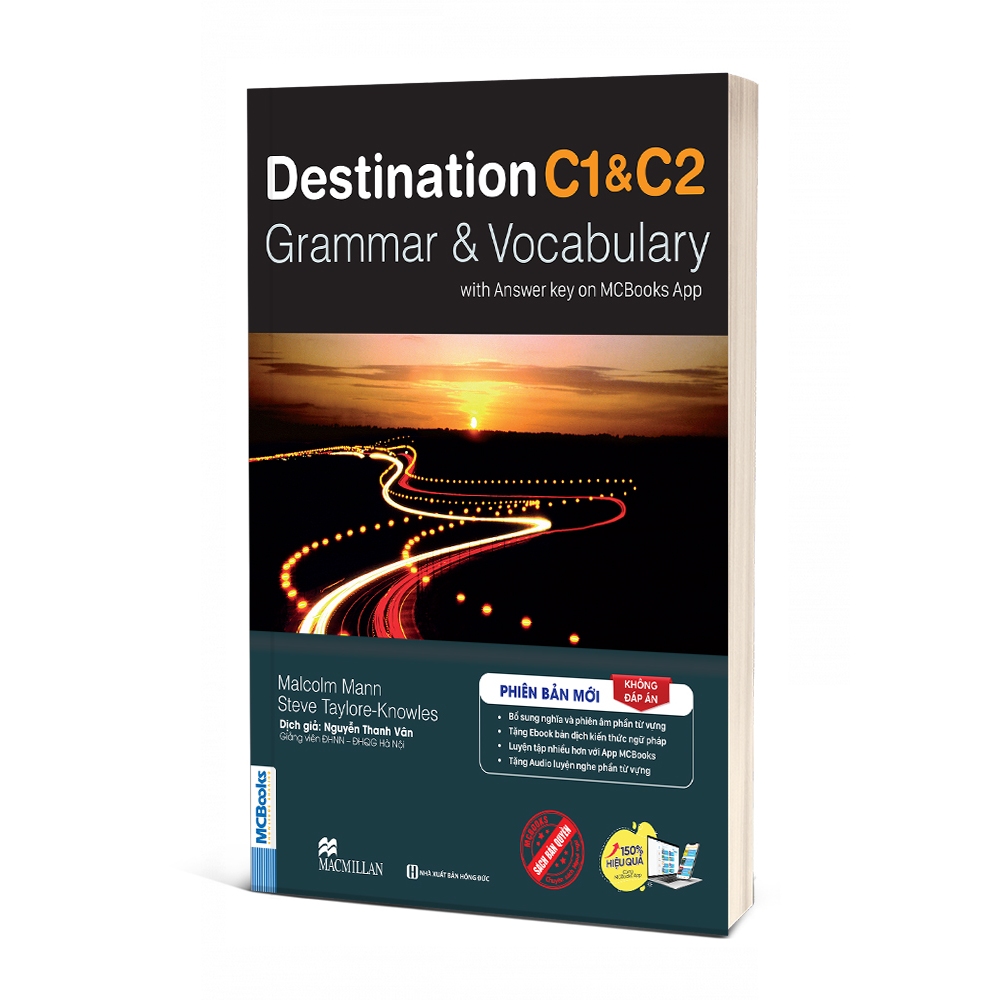 Sách - Destination C1&C2 – Grammar & Vocabulary (Phiên bản đáp án trên App)