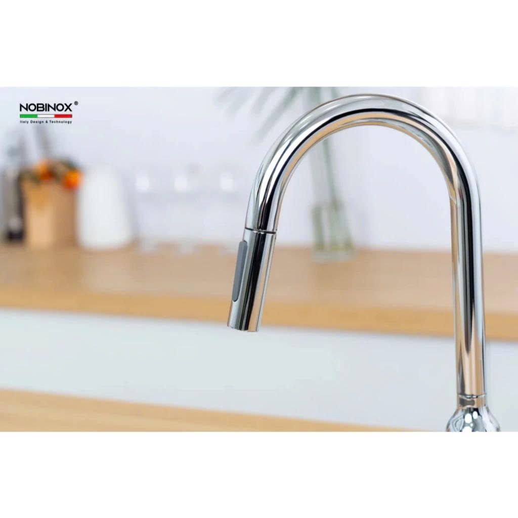 VÒI RỬA BÁT DÂY RÚT NOBINOX AQUA NX660