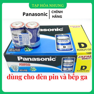   HỎA TỐC  Hộp 24 viên pin đại D Panasonic R20UT 2S 1.5V - Hàng chính hãng 