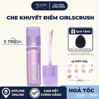   HOẢ TỐC  Kem Che Khuyết Điểm Làm Sáng Triệt Sắc Da Hoàn Hảo GIRLS CRUSH Water Velvet Concealer 