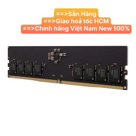 Ram PC TeamGroup Elite 8GB/ 16GB/ 32GB DDR5 4800/ 5600MHz - Hàng Chính Hãng