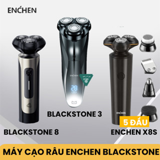  Máy cạo râu Enchen BlackStone 3 Electric Shaver 3D - Máy cạo râu Xiao Enchen X8S-C đa năng 5 in 1 