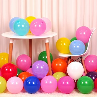 Set 100 bóng bay caosu trang trí sinh nhật, phòng cưới, sự kiện ( Size 25cm )