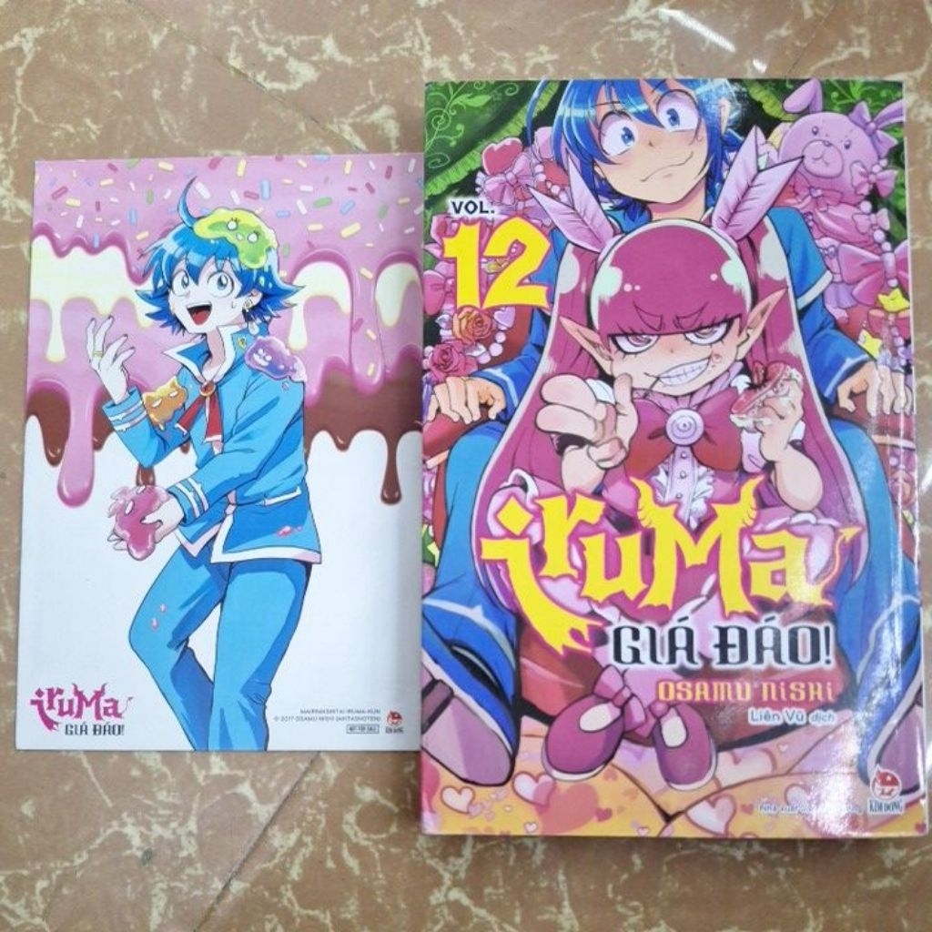 Truyện tranh - Iruma giá đáo Lẻ tập 12 tặng kèm Card