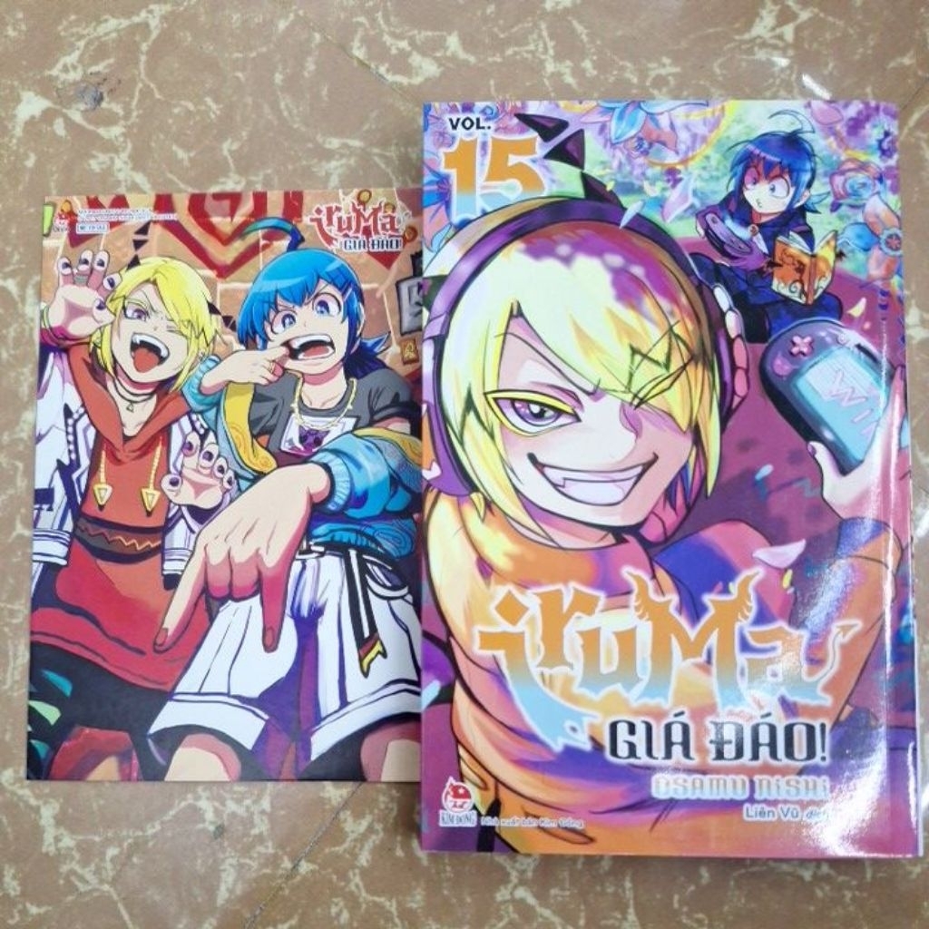 Truyện tranh - Iruma giá đáo Lẻ tập 15 tặng kèm Card