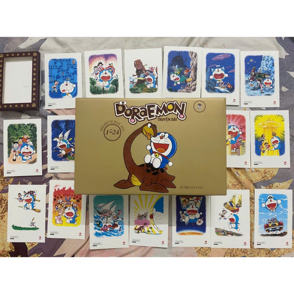 Truyện tranh - Premium Boxset Doraemon Truyện Dài (Bộ 24 Tập, Unseal)