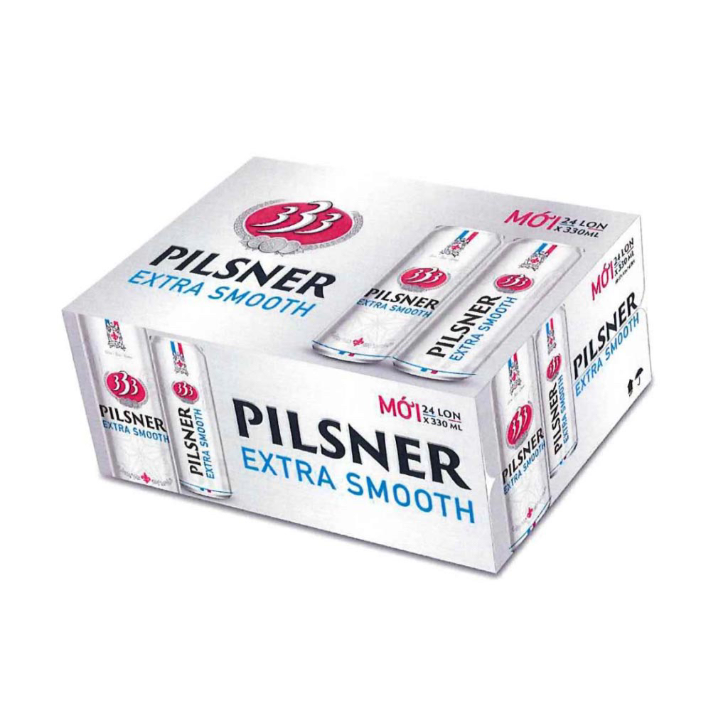( GIAO HOẢ TỐC) BIA 333 PILSNER LON 330ml