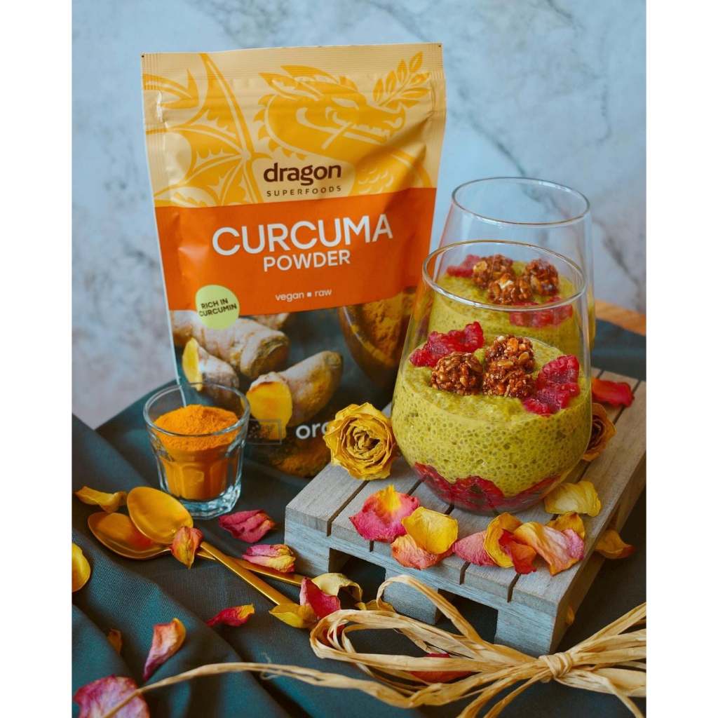 Bột nghệ nguyên chất hữu cơ Dragon Superfoods