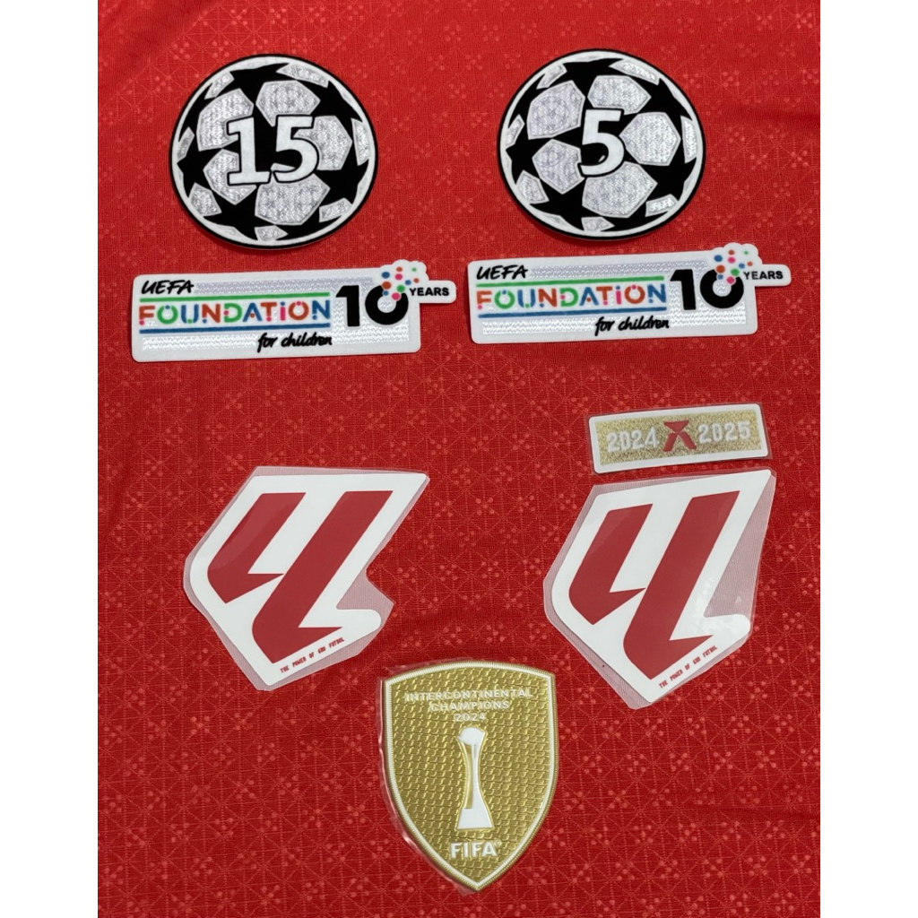 logo / patch ủi/ badges các clb La Liga
