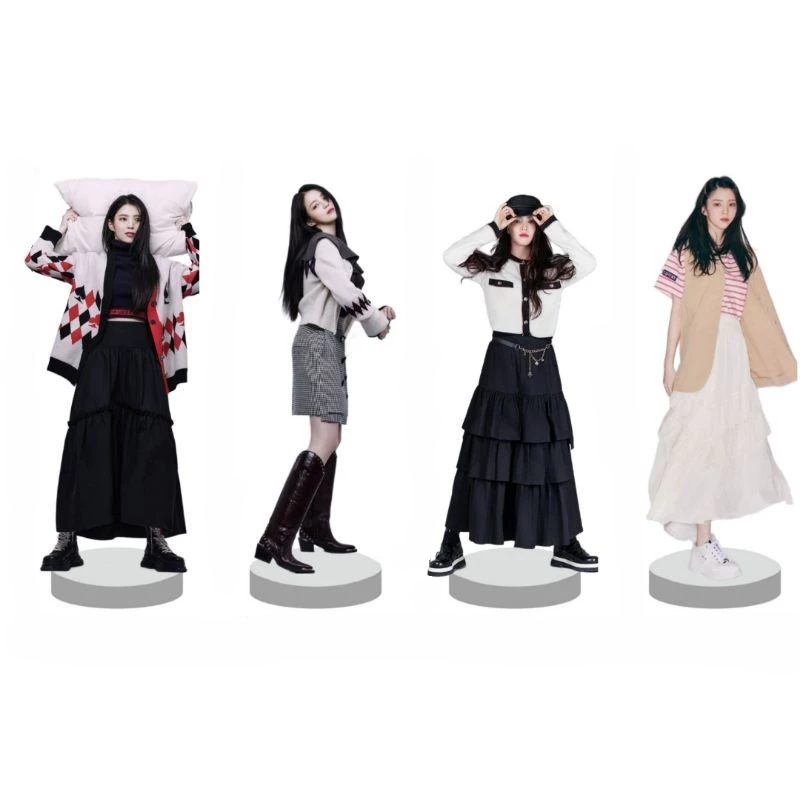 Mô hình Standee KDRAMA ACTRIS ACTOR HAN SO HEE decor góc học tập để bàn 12cm