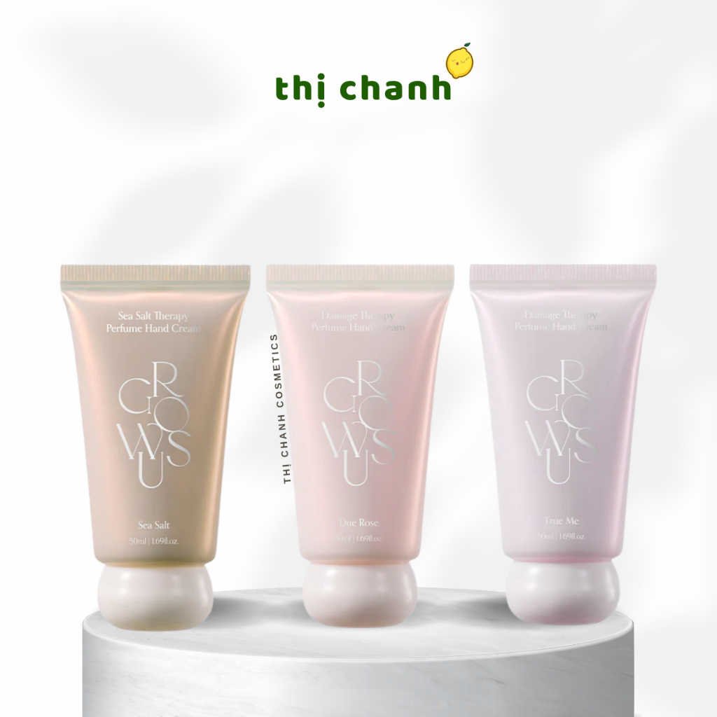 Kem Dưỡng Tay Hương Nước Hoa GROWUS Damage Therapy Perfume Hand Cream 50ml