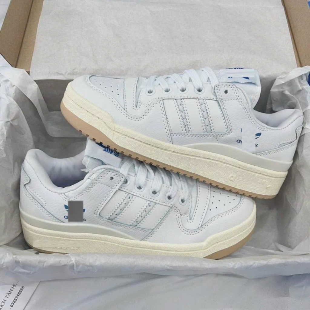 Giày Thể Thao Forum 84 Trắng Nam Nữ, Giày Das_Forum 84 Dễ Phối Đồ Full Box Bill