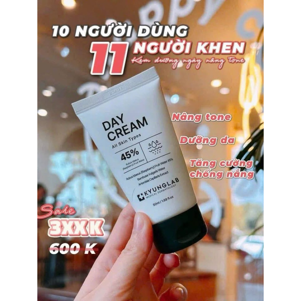 Kem Dưỡng Ngày day cream Kyunglab 50ml