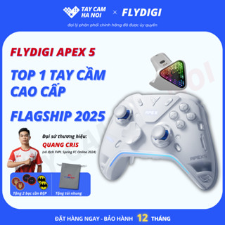   BH 12 tháng  Flydigi APEX 5 tay cầm chơi game cao cấp Trigger phản hồi lực Màn hình đèn Led 
