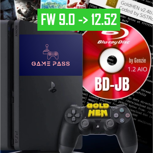 Đĩa hắc ám JB PS4 - Đĩa kich hack PS4 JB - Chuyên kick hack GoldHen
