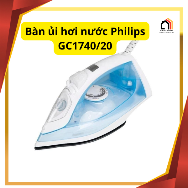 Bàn ủi hơi nước Philips GC1740/20