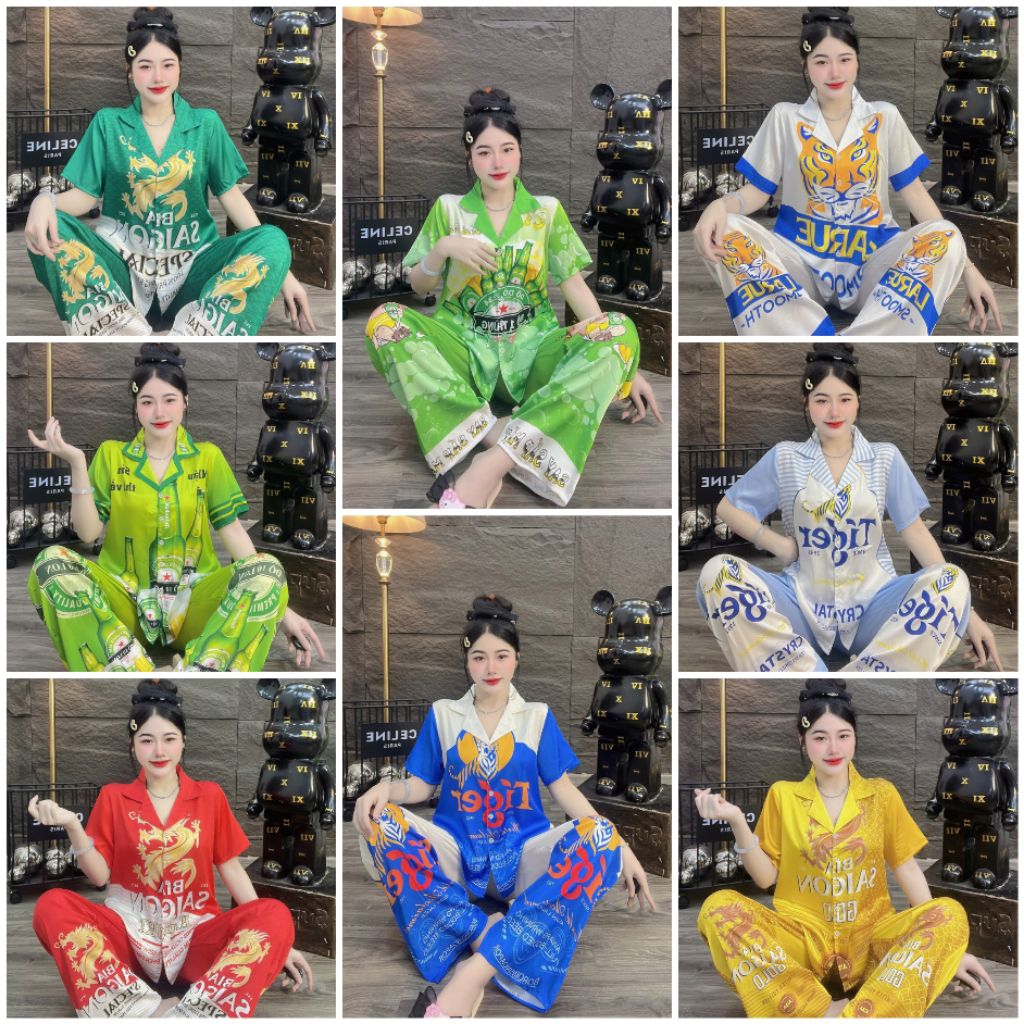 40-75kg(2size) Bia Tết (Tay ngắn) Latin tơ tằm Lagu bạc, SG xanh, đỏ, vàng, Tiger