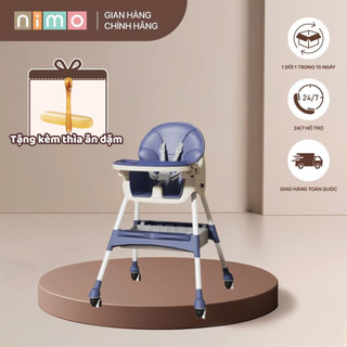 Ghế Ăn Dặm Gấp Gọn Cho Bé Little Friend 228 Chất Liệu Nhựa PP An Toàn Thiết Kế Đa Năng - Nimo