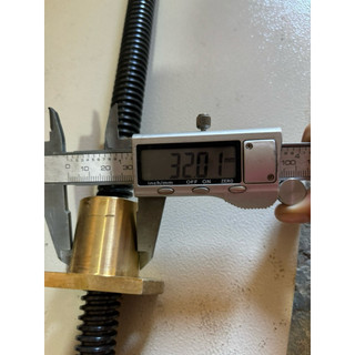 Vitme cơ phi 18 dài 390mm hàng tháo máy