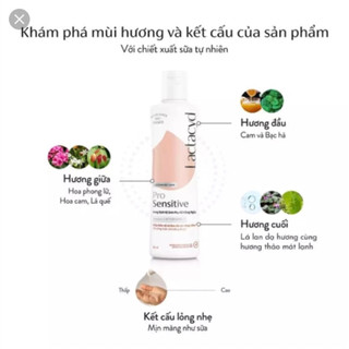 Dung dịch vệ sinh phụ nữ LACTACYD Pro-Sensitive