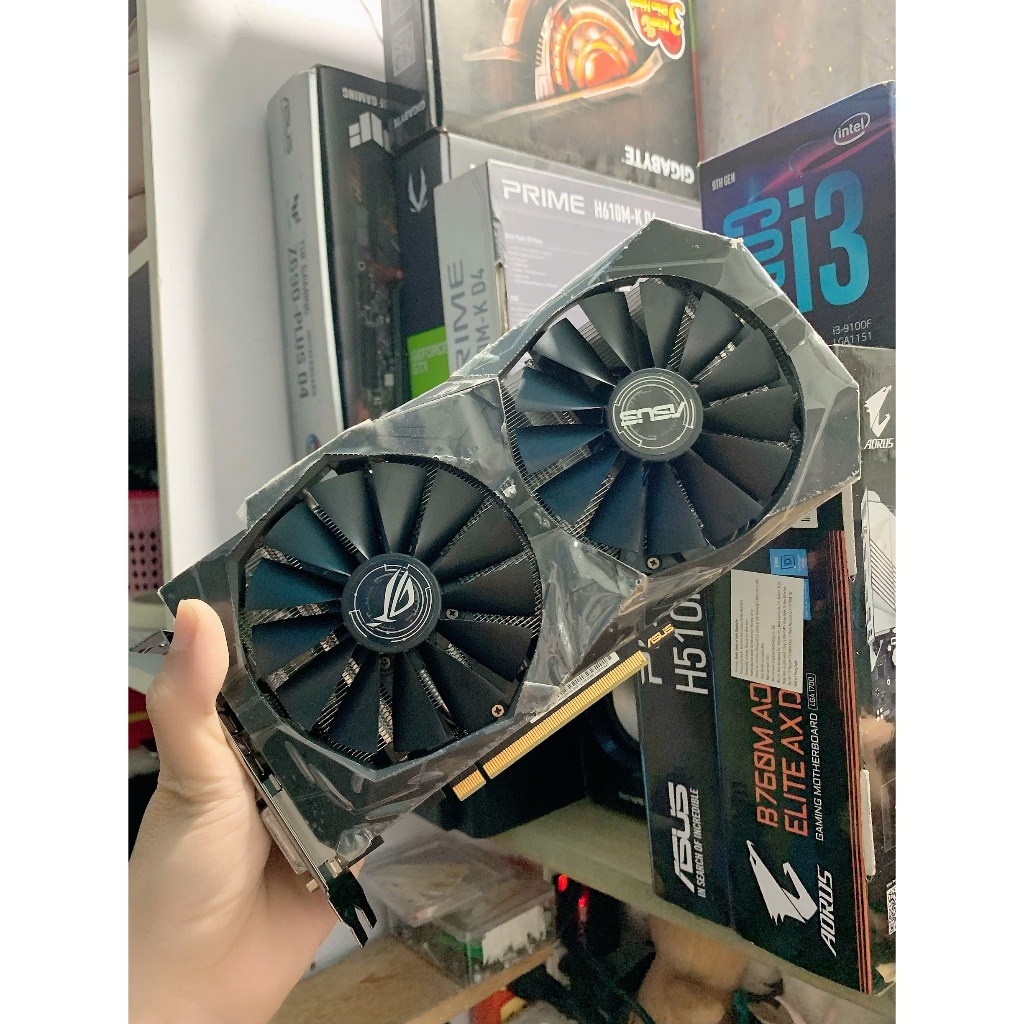 [HOT] Asus GTX 1050Ti Rog Strix OC 4GB GDDR5 [CON HÀNG]