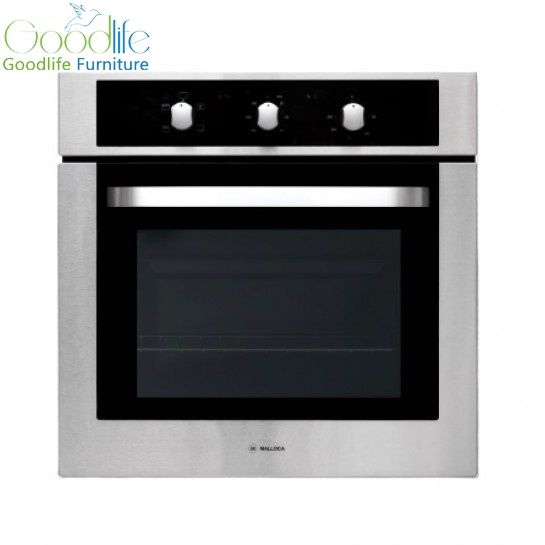 Lò Nướng Điện Âm Tủ Malloca MOV-575 ECO - Dung Tích 57L, Mặt Kính Đen Phối Inox
