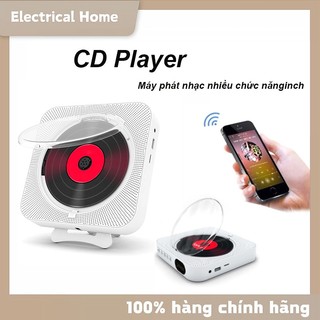  CD Player sạc pin không dây nhiều chức năng CD Player USB Bluetooth - Máy phát nhạc nhiều chức năng 