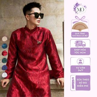  Áo Dài Nam Gấm Cao Cấp Khải Hưng Cổ Trụ Dáng Đứng Sang Trọng Lịch Lãm Dự Tiệc Lễ Tết – Áo Dài MƠ 