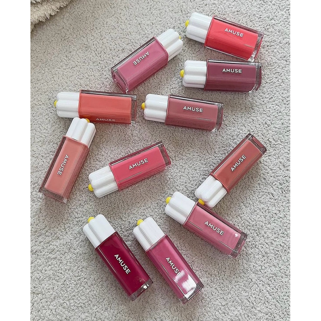 Son nước bóng thuần chay Amuse Dew Tint