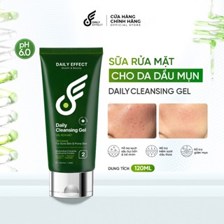   Sữa Rửa Mặt Dạng Gel Cho Da Dầu Mụn  DAILY EFFECT Daily Cleansing Gel  120ml  