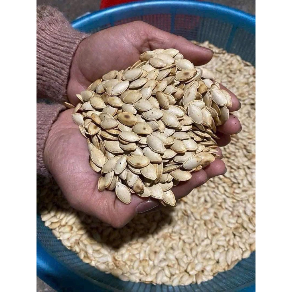 1kg hạt bí rang củi