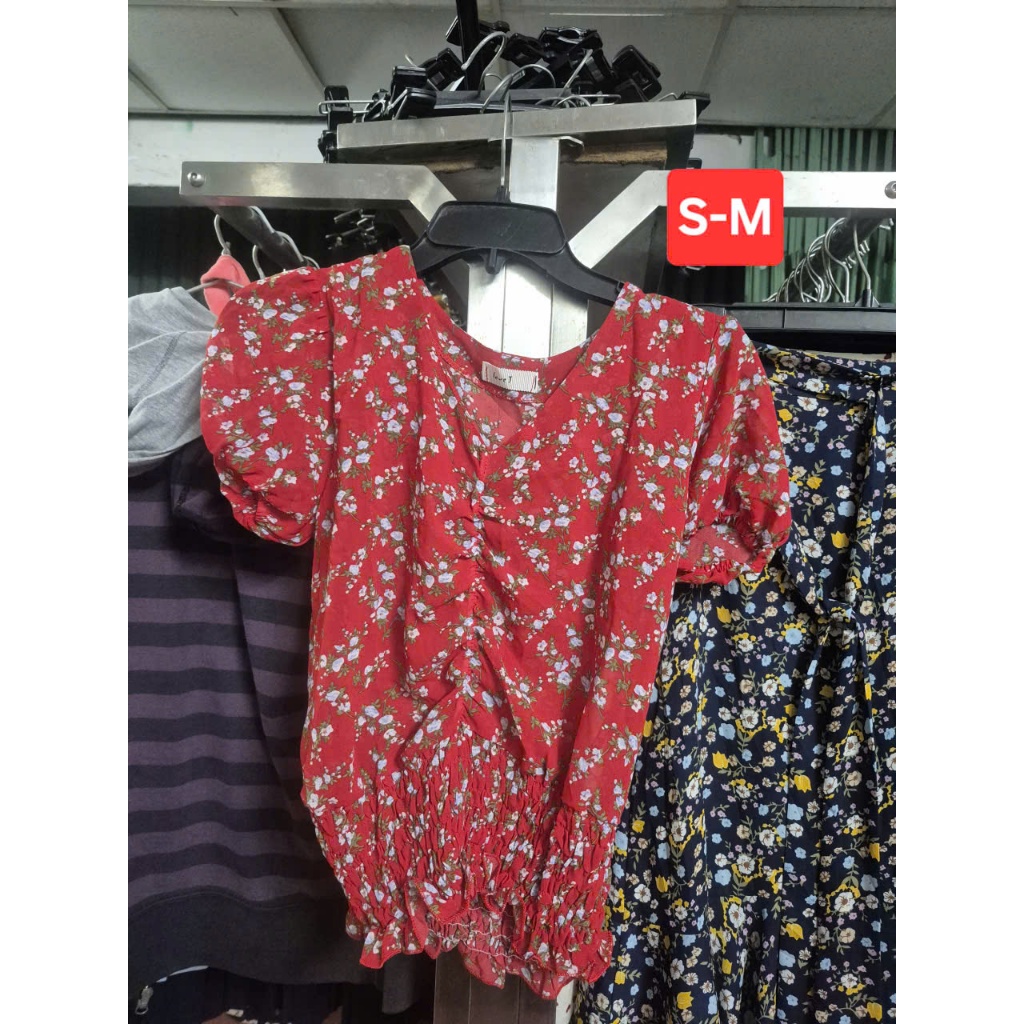 áo kiểu họa tiết S-M M4862