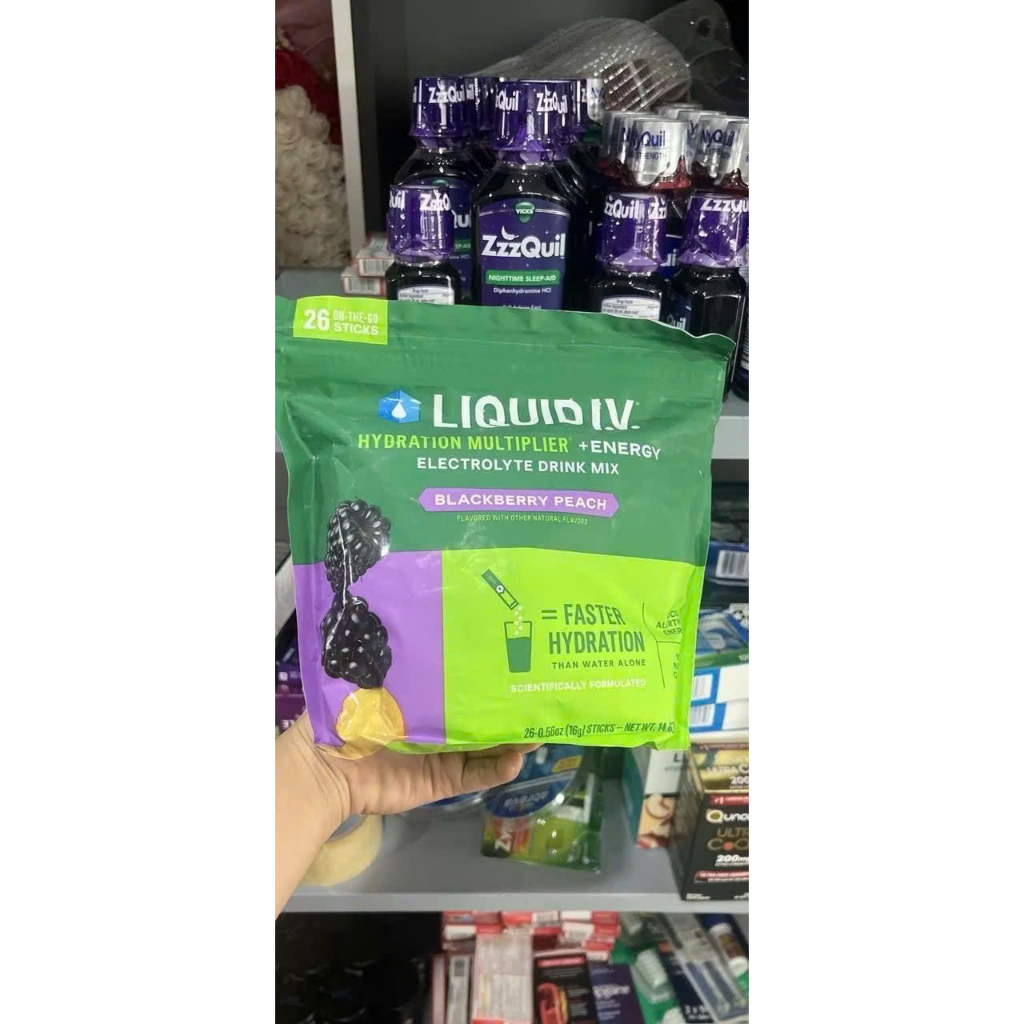 Bột điện giải bán chạy nhất thế giới Liquid IV Hydration Multiplier : Made in USA