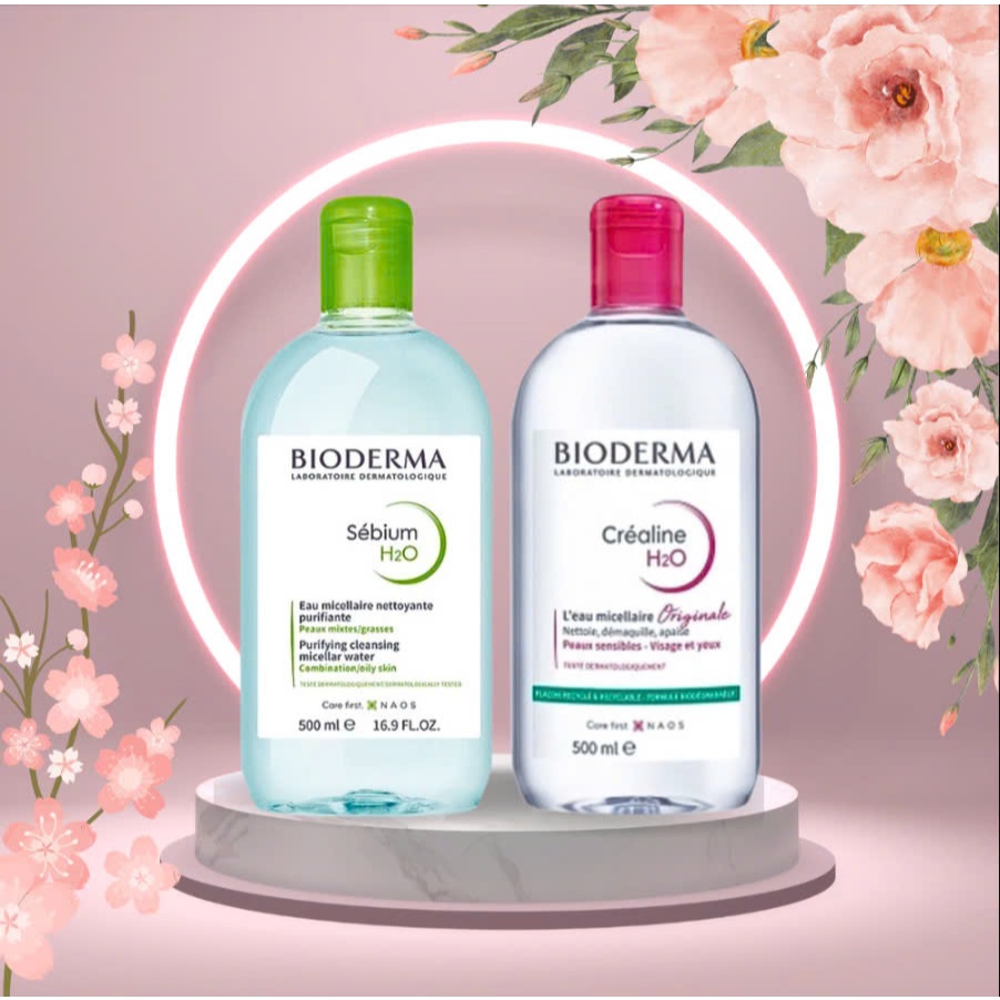 Nước tẩy trang Bioderma Micellar Sensibio H2O 100ml/500ml Duduhouse