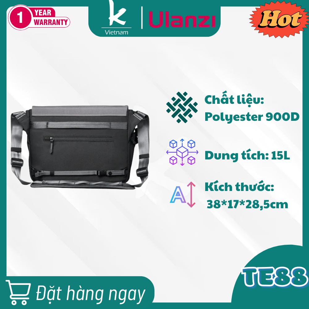 Túi đeo vai máy ảnh Ulanzi TE88 B167