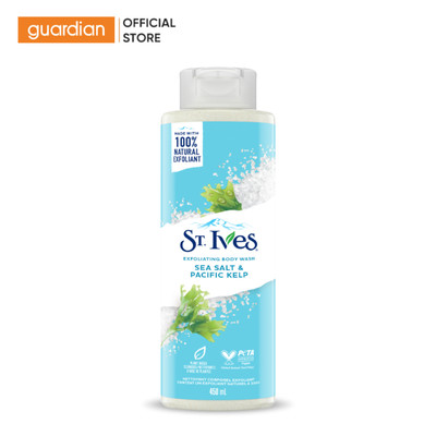 Sữa Tắm Chiết Xuất Muối Biển Làm Sạch Sâu St.Ives 450ml