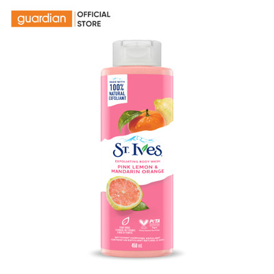 Sữa Tắm Chiết Xuất Cam Chanh Làm Sáng Da St.Ives 450ml